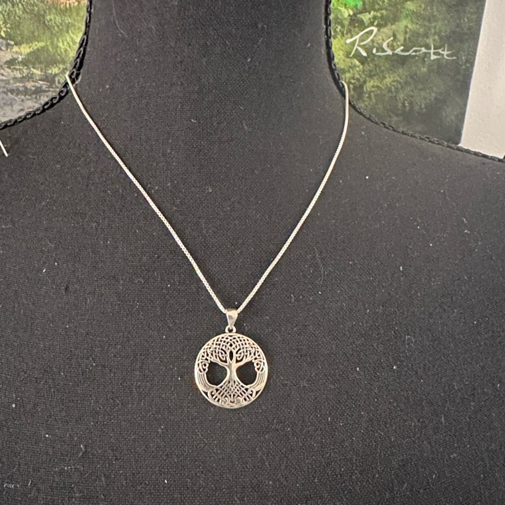 Sterling Silver Tree of Life Necklace